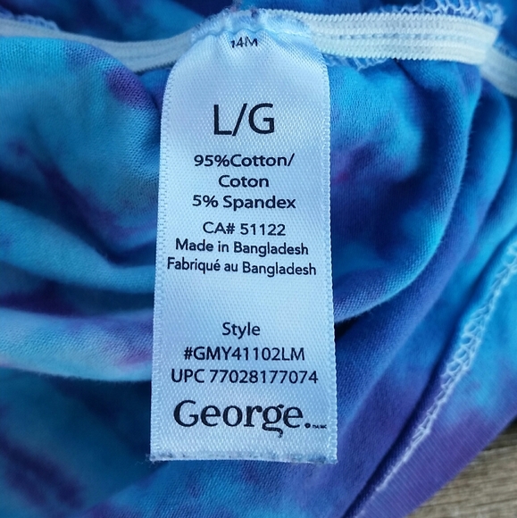 Tie Dye Maternity Shirt - Picture 4 of 4